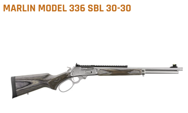 MARLIN SBL 30-30 AND A 1894 CLASSIC 357, WINNER TAKES BOTH
