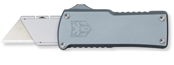 AS REQUESTED, ALSO MY DAILY CARRY/WORK ITEM, CobraTec Knives Utility OTF 3.38" Gray Aluminum Handle