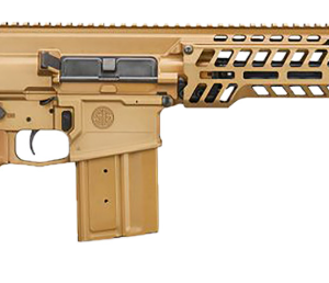 Sig Sauer MCX Spear 6.8x51mm 20+1 16" Black Steel Threaded Barrel, Coyote Anodized Picatinny Rail Alloy Steel Receiver, M-LOK Handguard, Folding Telescoping Magpul SL-M Coyote Synthetic Stock, AR Compatible Reduced Angle Grip, Ambidextrous