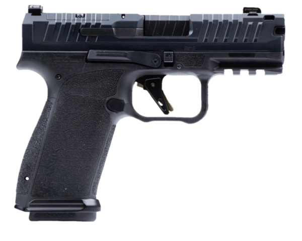 "ON HAND" Canik Mete MC9 Prime 9mm Luger 17+1 3.64" Black Nitride Compensated Barrel, Black Nitride Integrated Compensator/Optic Ready/Serrated Steel Slide, Black Polymer Frame w/Picatinny Rail