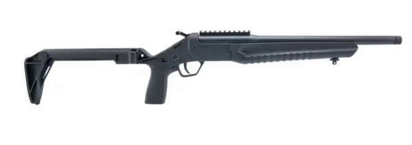 "ON HAND" Rossi LWC 300 Blackout Single Shot 16.50" Black Oxide Threaded Barrel, Black Picatinny Rail Alloy Steel Receiver, Folding Black Polymer Stock