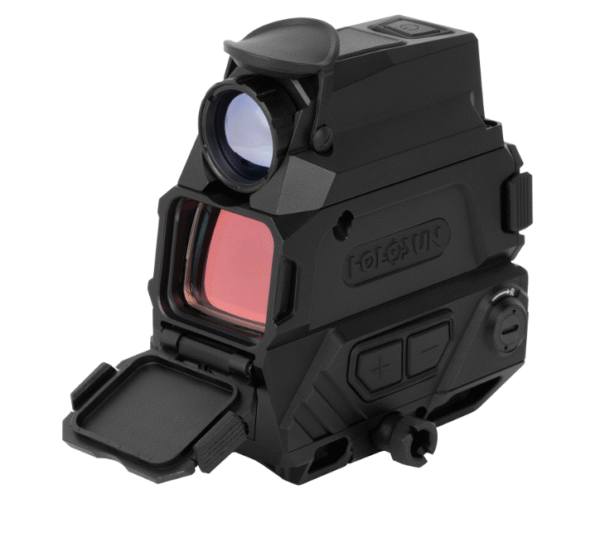 Holosun DRS Thermal Reflex Sight Black Anodized 1x/3x/5x 1.20" x 0.98" 2 MOA Red Dot/65 MOA Circle Multi Reticle Thermal Overlay
