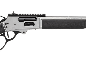 Smith & Wesson 1854 45-70 Gov 6+1 20" Stainless Threaded Barrel, Stainless Steel Receiver w/Picatinny Rail, Fixed Black Synthetic Stock, Thread Protector