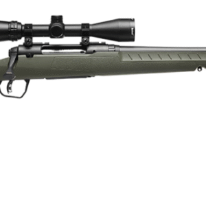 Savage Arms Axis 2 XP Combo Full Size 270 Win 4+1 22" Black Sporter Barrel, Black Carbon Steel Receiver Drilled & Tapped, OD Green Fixed Synthetic Stock, Weaver 3-9x40mm Scope, Right Hand