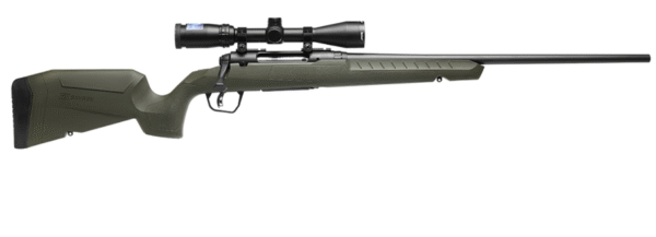 Savage Arms Axis 2 XP Combo Full Size 270 Win 4+1 22" Black Sporter Barrel, Black Carbon Steel Receiver Drilled & Tapped, OD Green Fixed Synthetic Stock, Weaver 3-9x40mm Scope, Right Hand