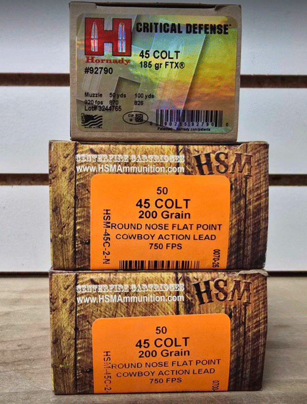 5 WINNER MINI FOR THE FEW BOXES OF 45 LONG COLT AMMO