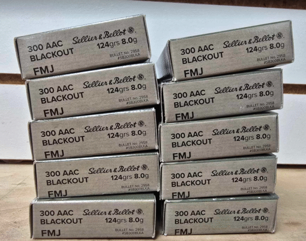 200 ROUNDS OF 300 BLACKOUT