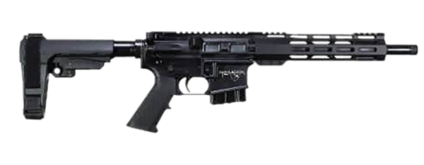 VERY VERY LOW INVENTORY AVAILABLE, Alexander Arms Highlander 6.5 Grendel 10+1 11" Black Fluted Threaded Barrel, Black Anodized Picatinny Rail Receiver, Polymer SBA Tactical Brace, Black A2 Grip