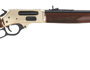 Henry Side Gate Full Size Frame 410 Gauge 5+1, 2.5" Chamber 19.80" Blued Steel Barrel, Polished Brass Steel Receiver, American Walnut Wood Stock