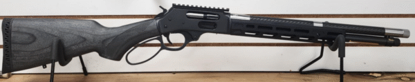 BRAND NEW RELEASE ON HAND ITEM!!!! Henry SPD Hush Series 45-70 Gov 4+1 16.50" Carbon Fiber Wrapped Threaded Barrel, Blued Aluminum Receiver w/Picatinny Rail, M-LOK Handguard, Matte Dark Gray Buttstock Hardwood Laminate Stock, Ambidextrous