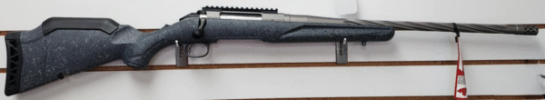 ON HAND, Ruger American Rifle Gen II Full Size 7mm PRC 3+1 20" Cobalt Cerakote Threaded Barrel, Picatinny Rail Steel Receiver, Gray Splatter Adjustable Synthetic Stock